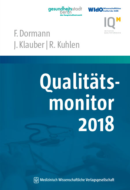 Cover der WIdO-Publikation Qualitätsmonitor 2018